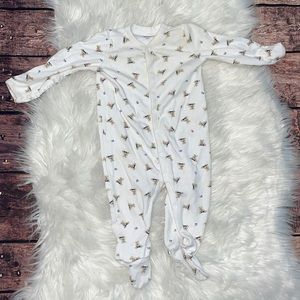 POLO- polo Ralph Lauren baby boy footed coverall, 9 months